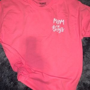 Mom of boys t shirt